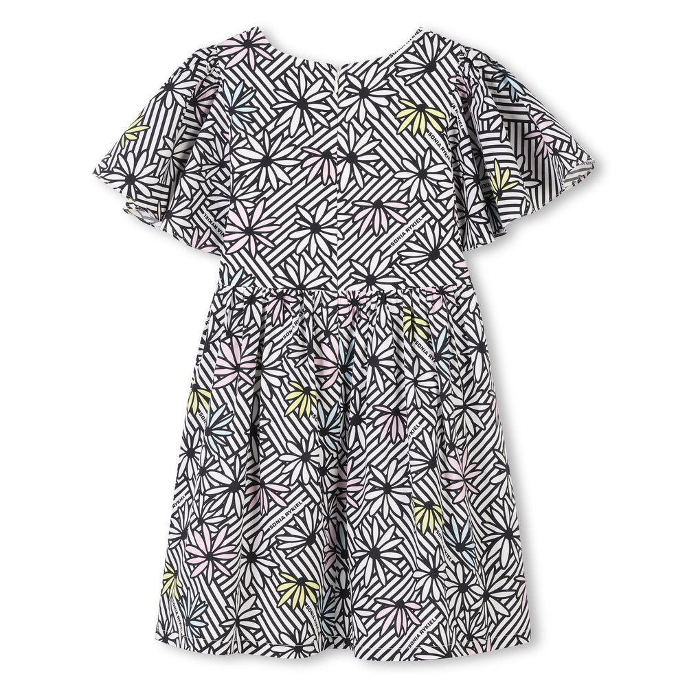 Short Sleeved Dress - Printed - Posh New York