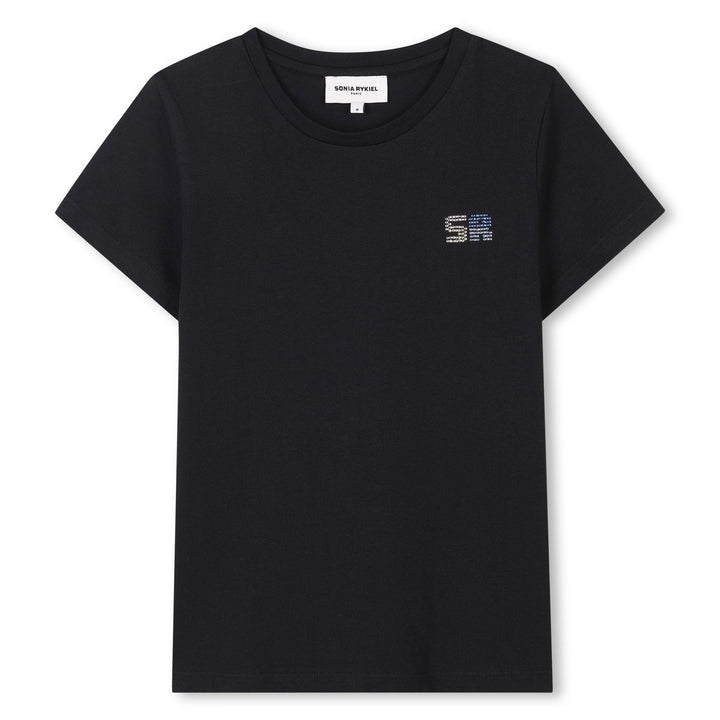 Short Sleeves Tee Shirt - Black - Posh New York