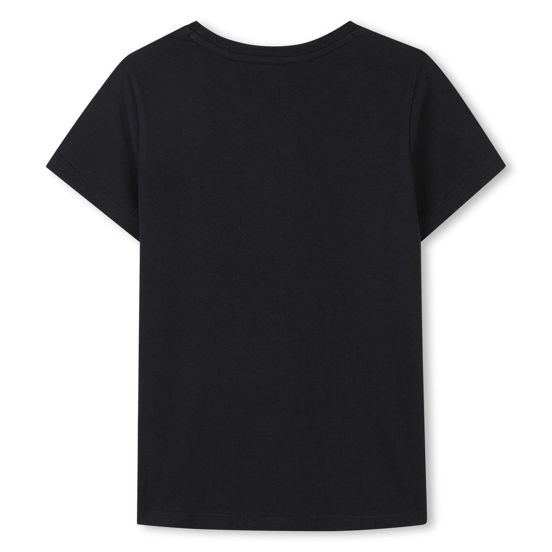 Short Sleeves Tee Shirt - Black - Posh New York