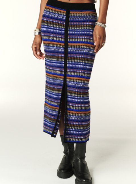 Skirt Flame - Bleu - Posh New York