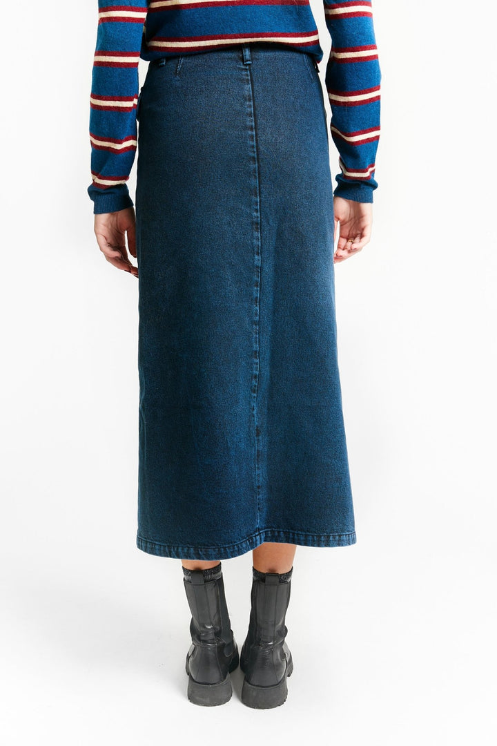 Skirt Trust - Blue Black - Posh New York