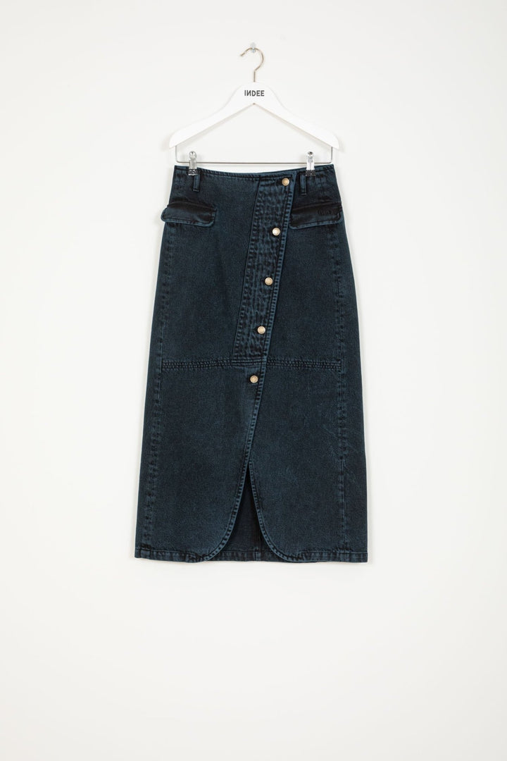 Skirt Trust - Blue Black - Posh New York