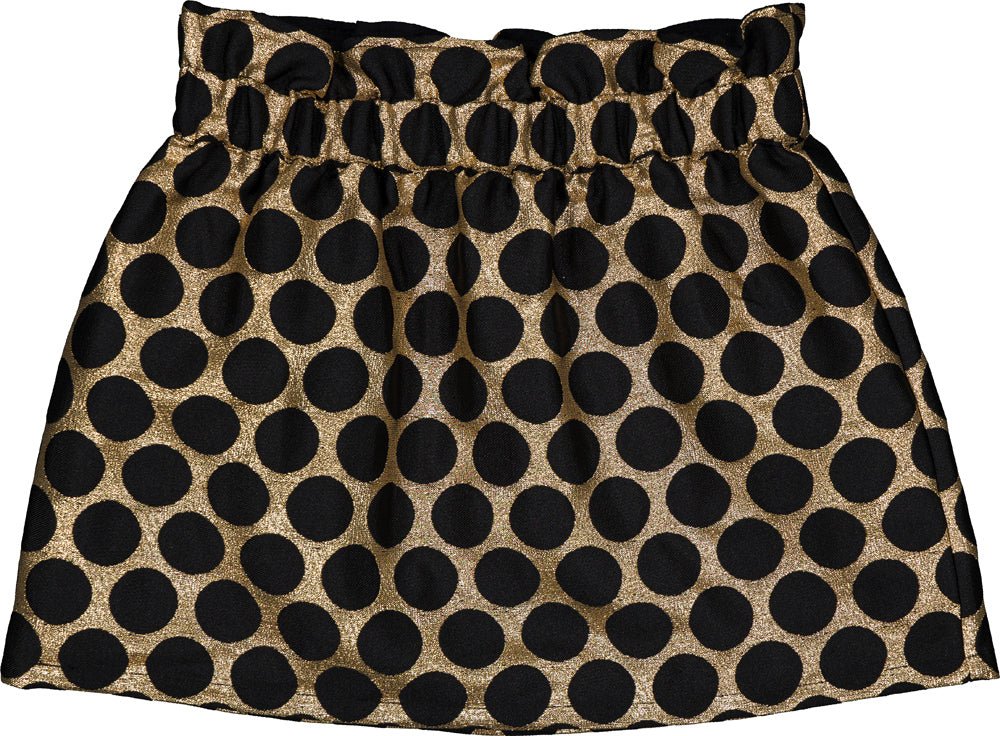 Skirt Zippa - Gold/Black - Posh New York