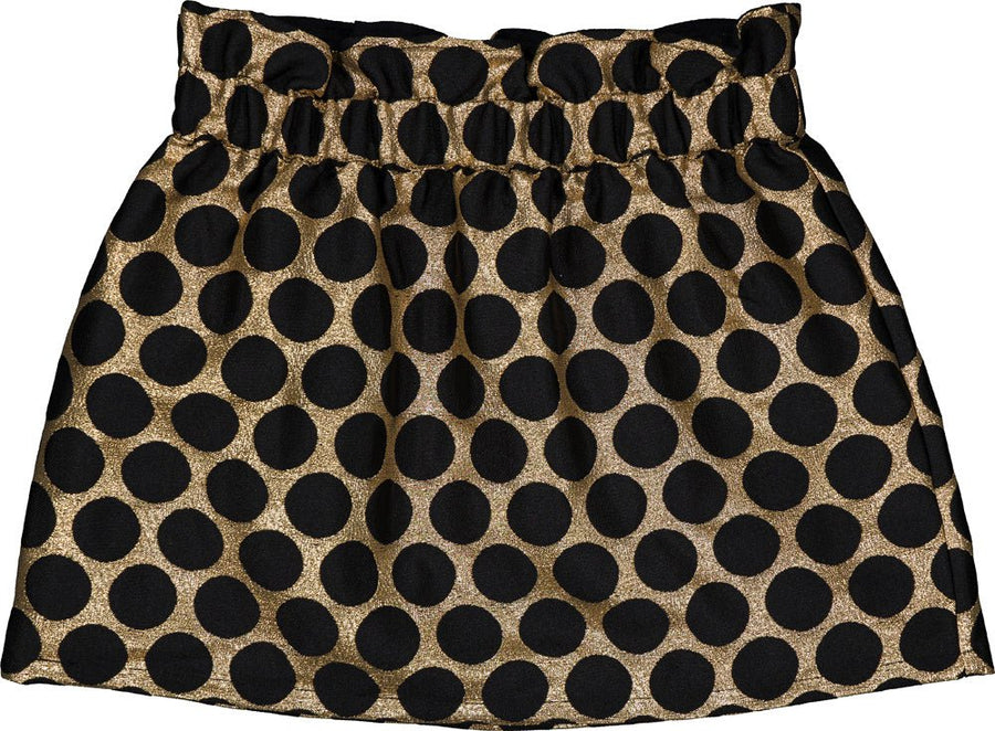 Skirt Zippa - Gold/Black - Posh New York