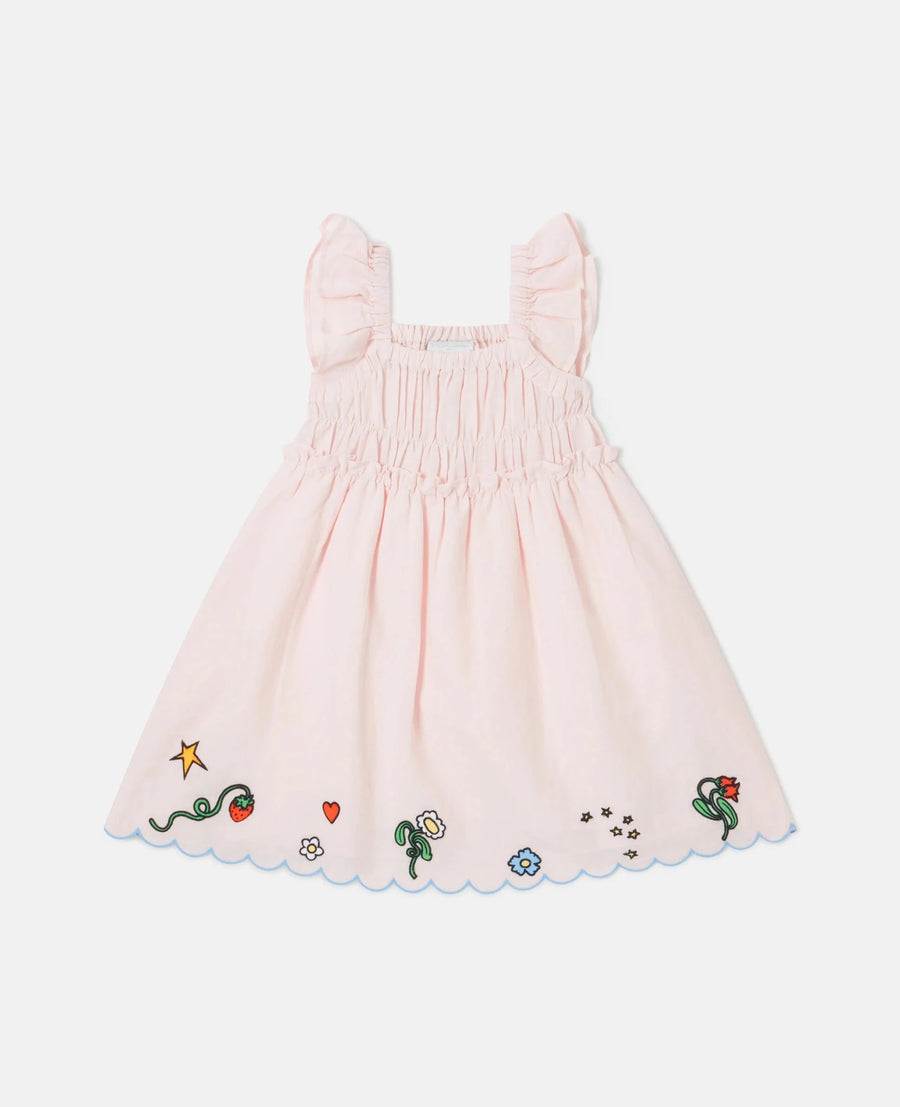 Slvls Linnen Dress - 51R Pink - Posh New York