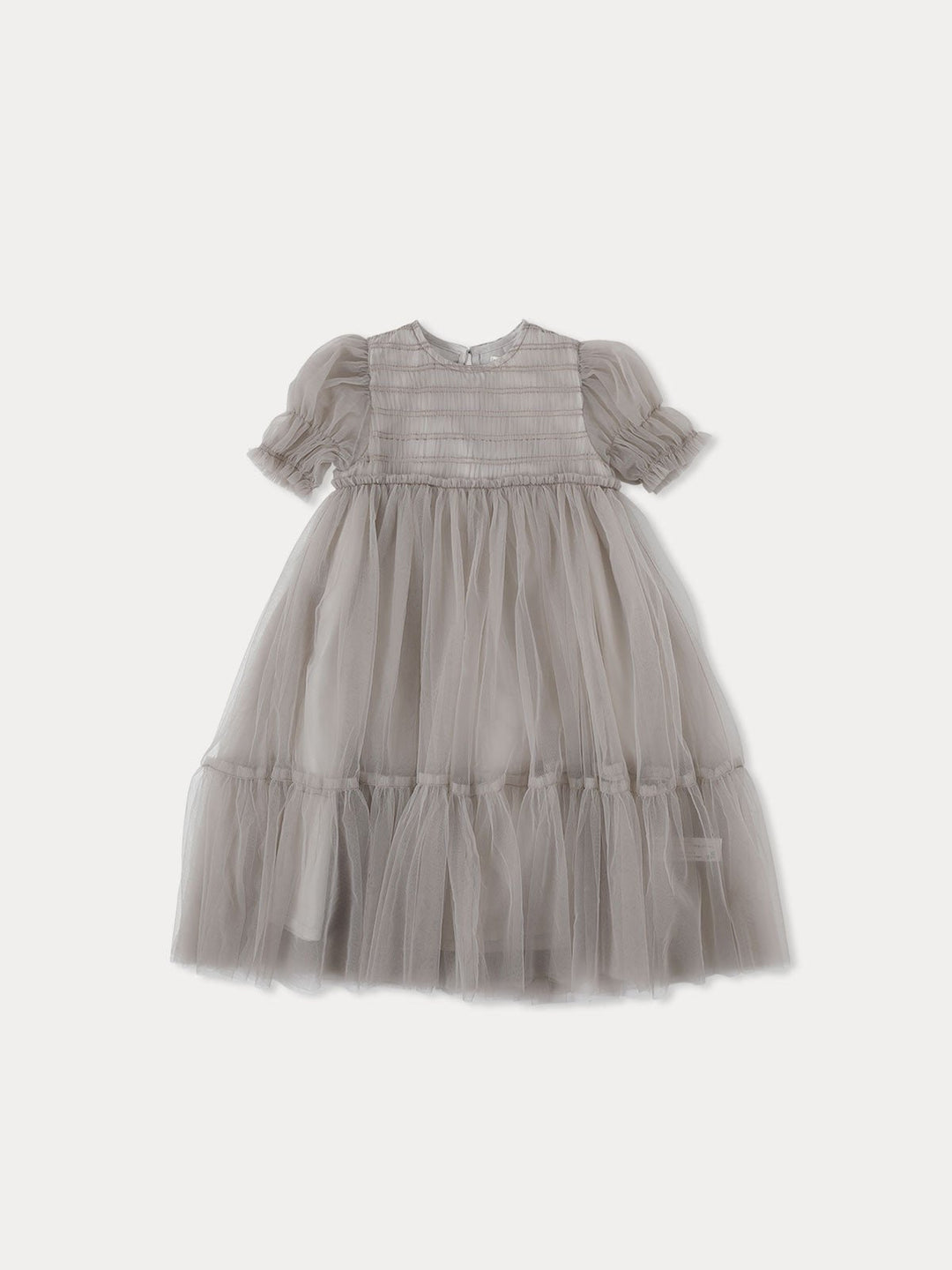 Smocking Sha Dress - Grey - Posh New York