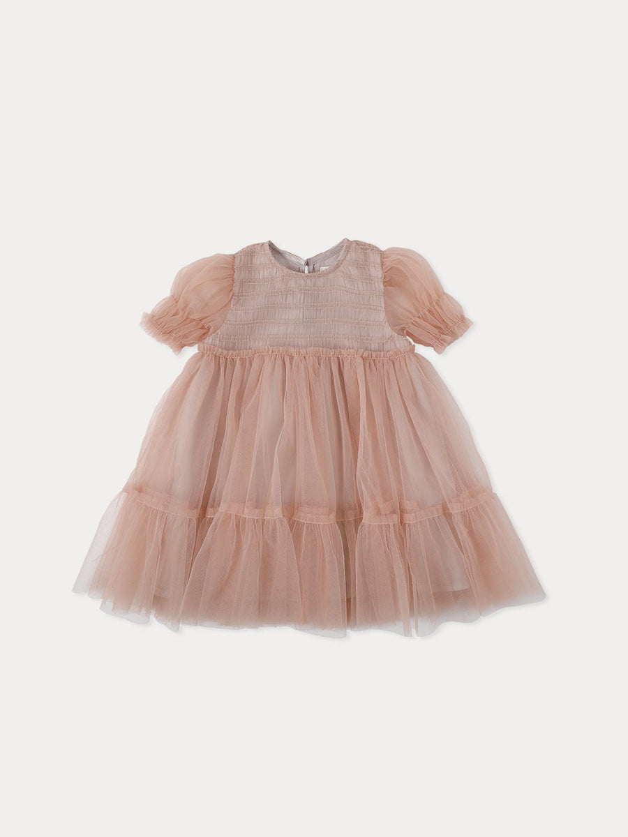 Smocking Sha Dress - Indi Pink - Posh New York