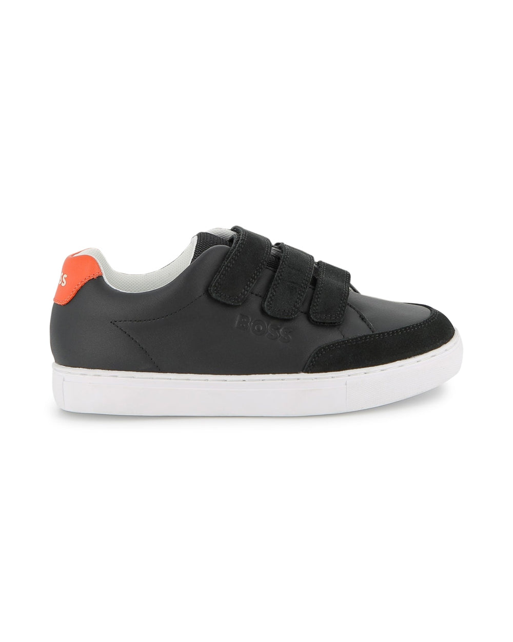 Sneakers In Mix Material - 09B Black - Posh New York