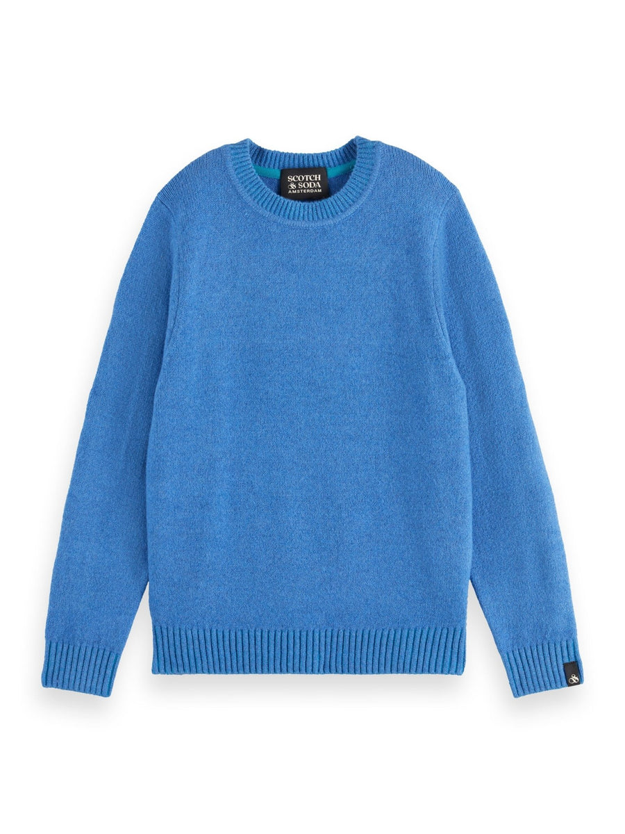 Soft Knit Pullover - Smrt Blue - Posh New York