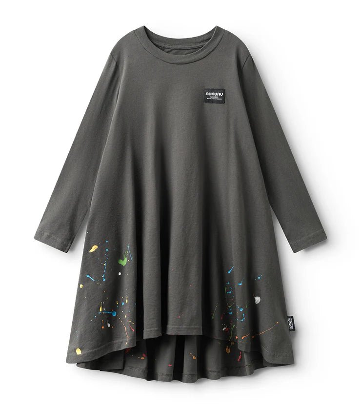 SPLASH OF COLOR 360 DRESS - GRAPHITE - Posh New York