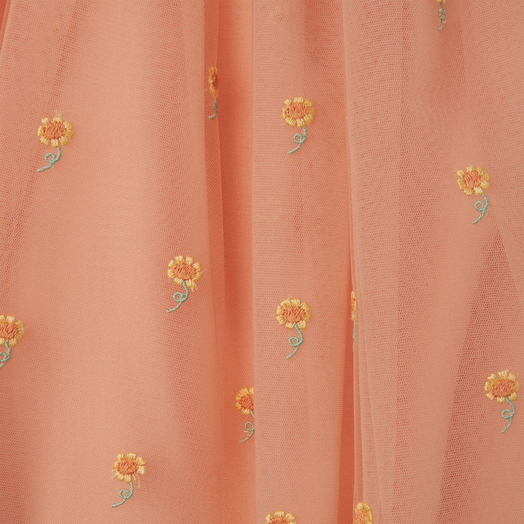 SS Sunflowers Tulle Dress - Pink - Posh New York
