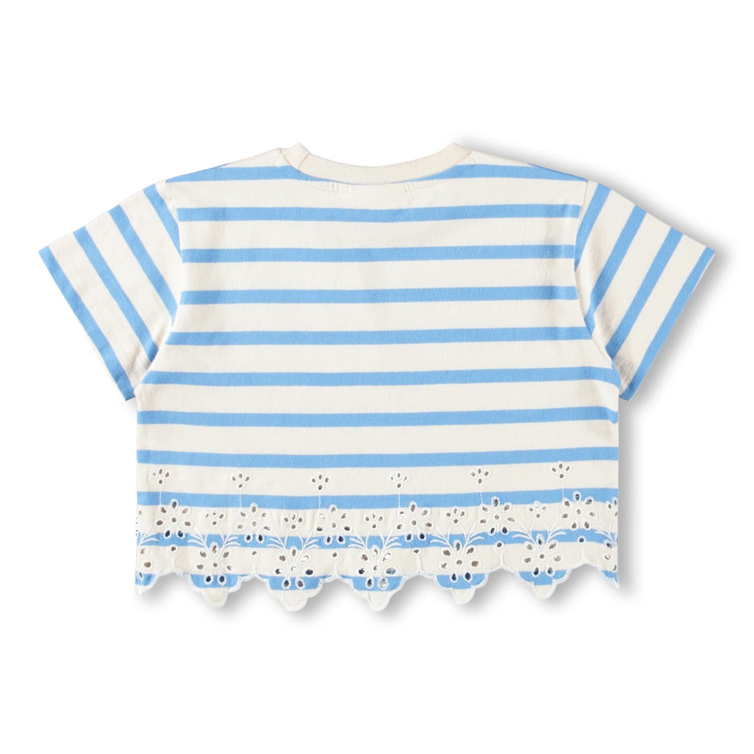 Stripe SS T-Shirt - Fresh Stripe - Posh New York