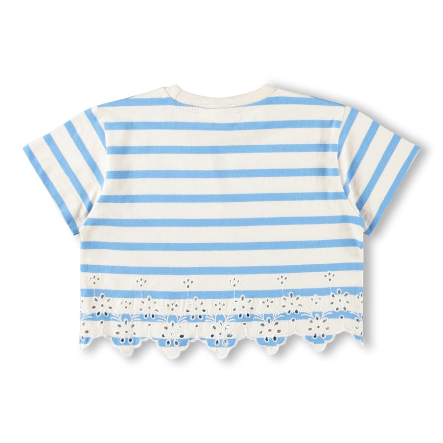 Stripe SS T-Shirt - Fresh Stripe - Posh New York