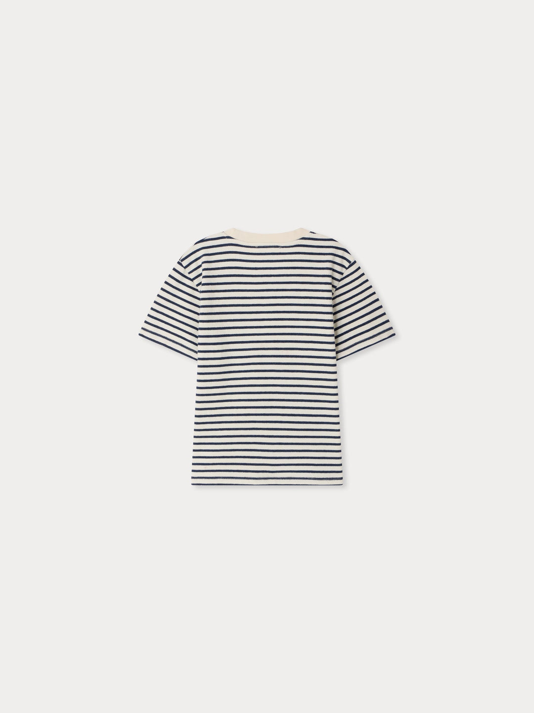 Striped Tee With A Cherry - Indigo 274 - Posh New York