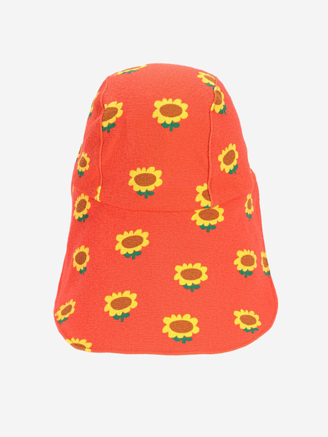 Sunflower All Over Swim Cap - Orange - Posh New York