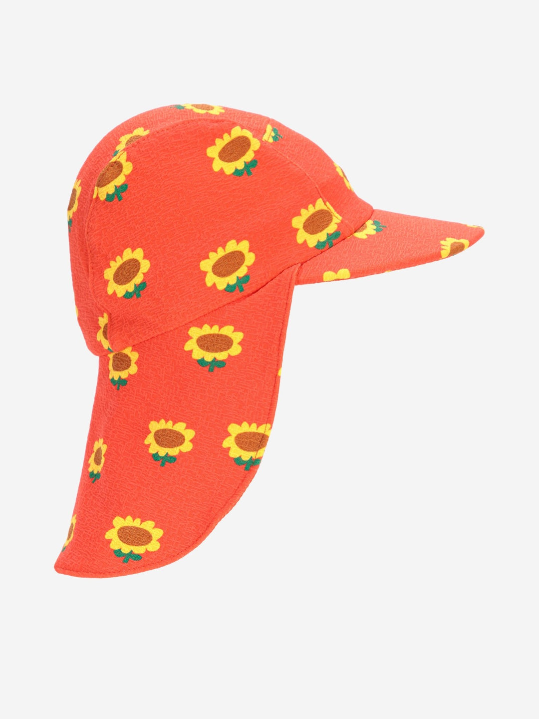 Sunflower All Over Swim Cap - Orange - Posh New York