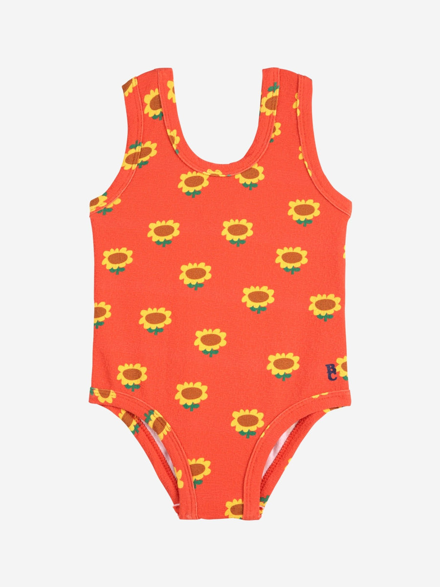 Sunflower All Over Swimsuit - Orange - Posh New York