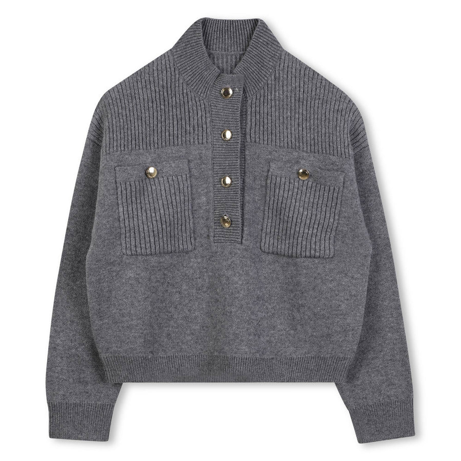 Sweater - Heather Grey - Posh New York