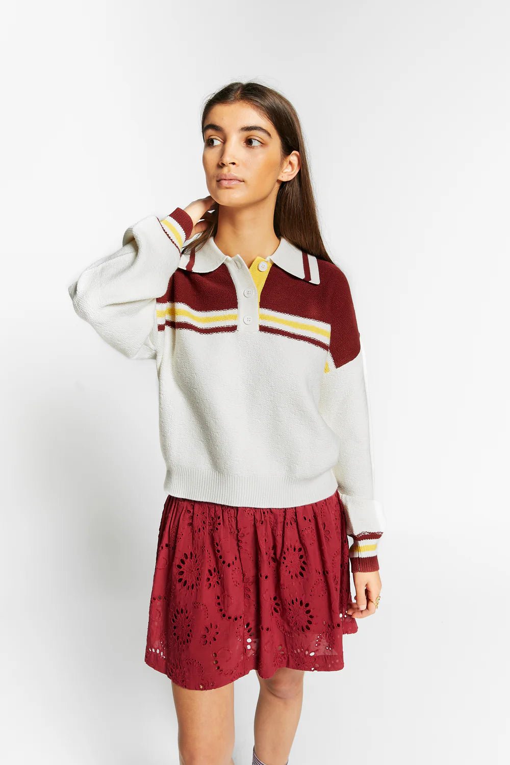 Sweater Long Sleeves - Off White - Posh New York