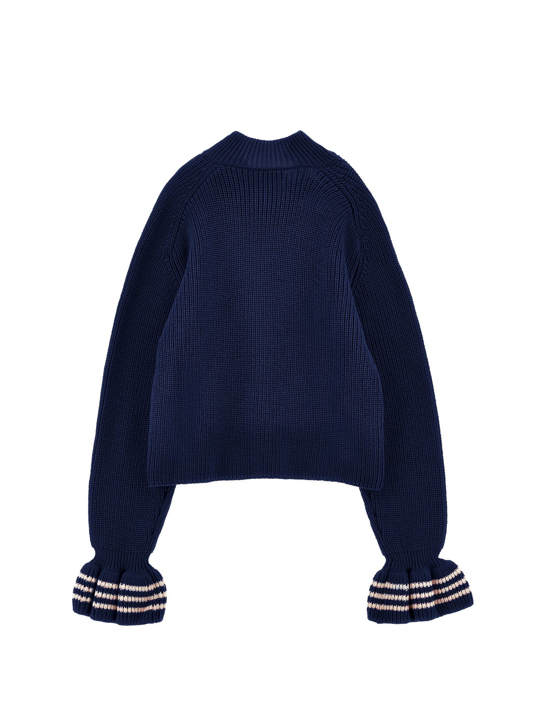 Sweater W Bow - Blue - Posh New York