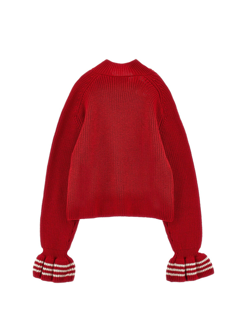 Sweater W Bow - Red - Posh New York