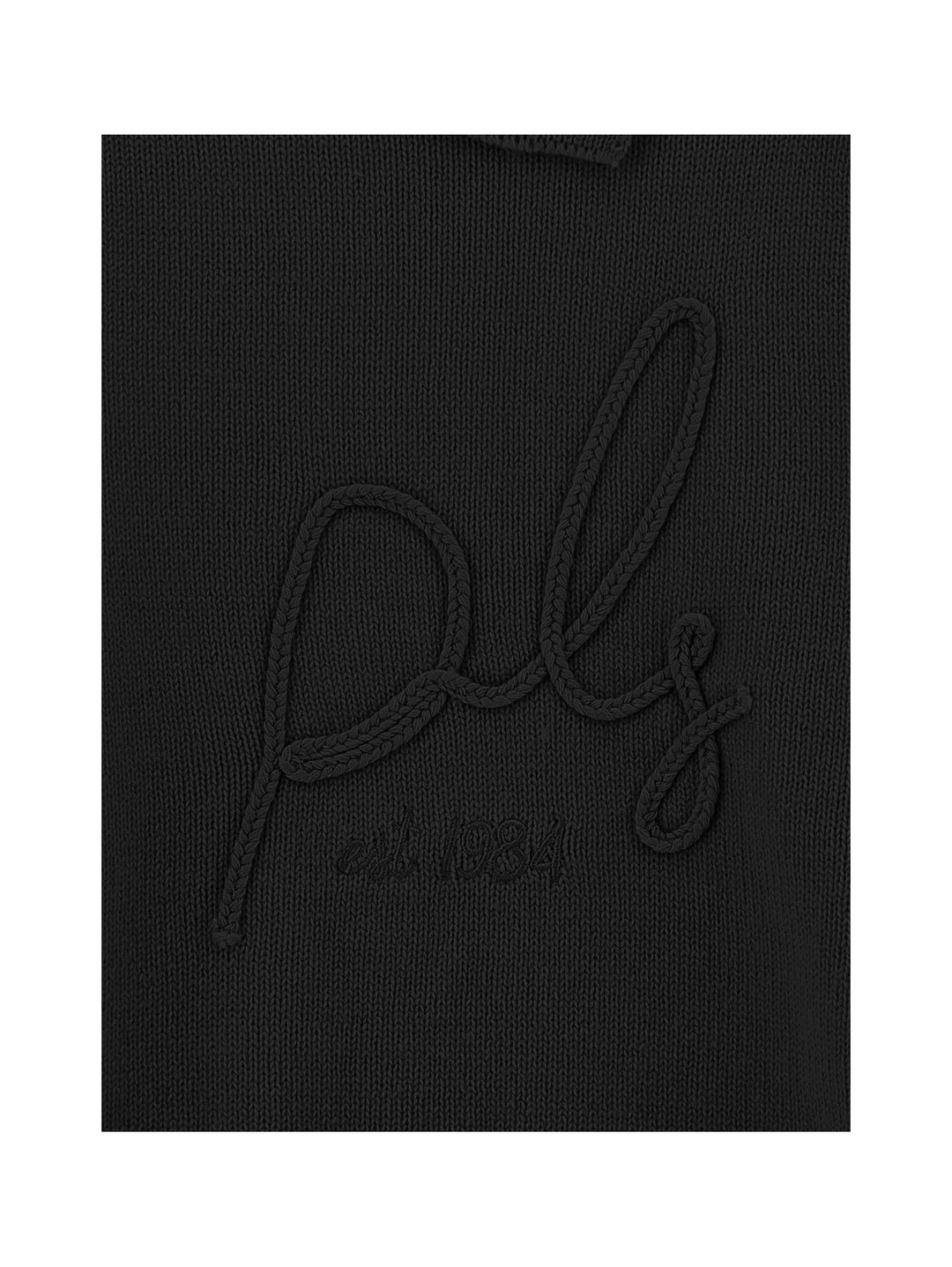 Sweater W Logo - Black - Posh New York