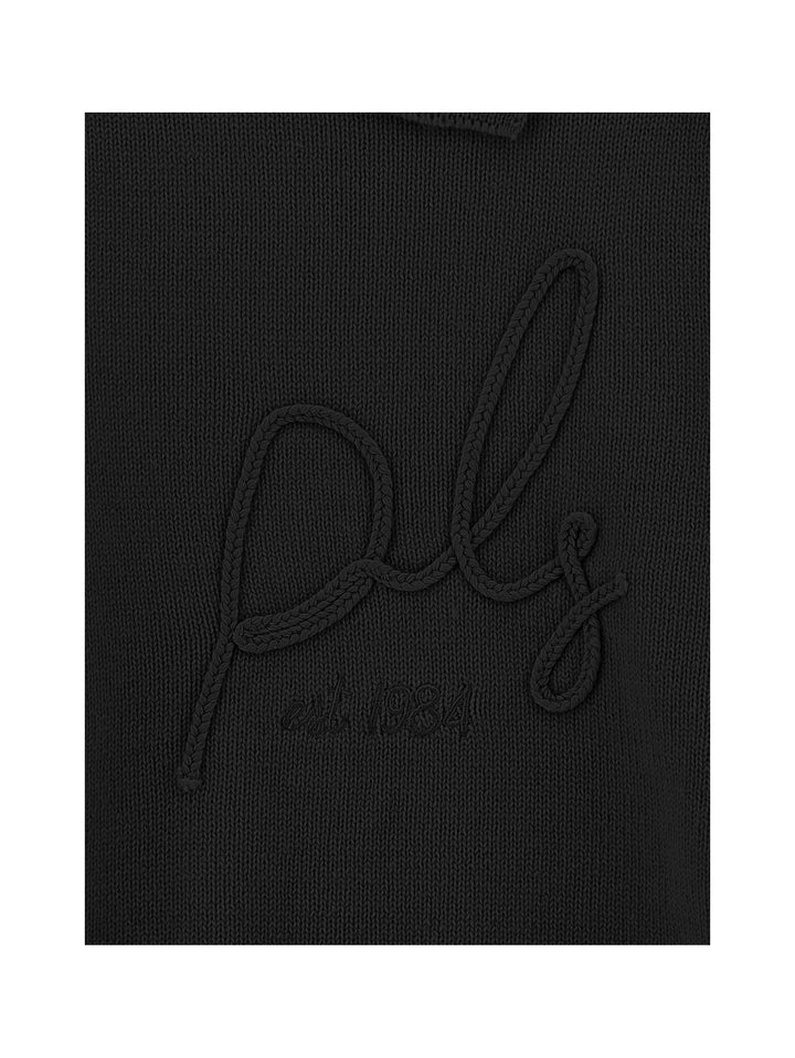 Sweater W Logo - Black - Posh New York