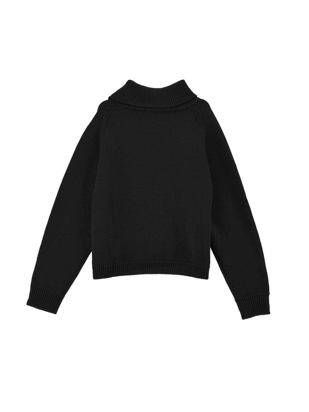 Sweater W Logo - Black - Posh New York
