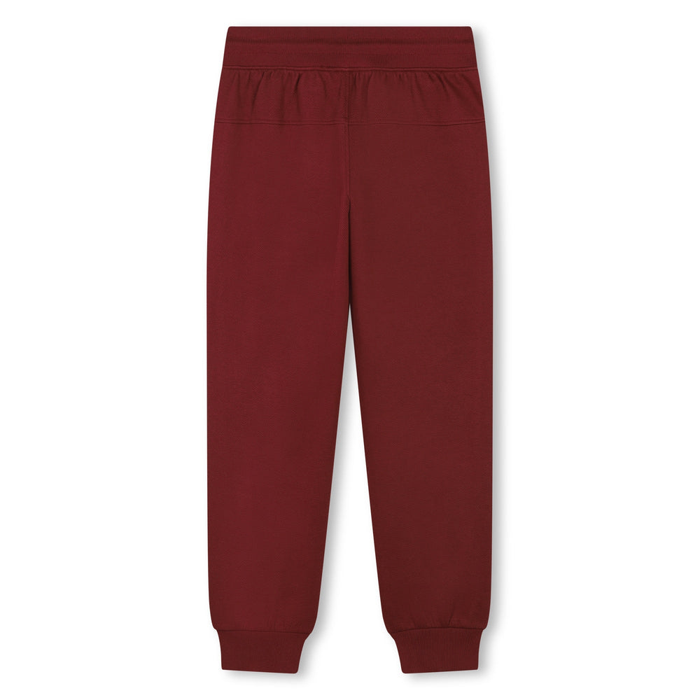 Sweatpants Gold Logo - Burgundy - Posh New York