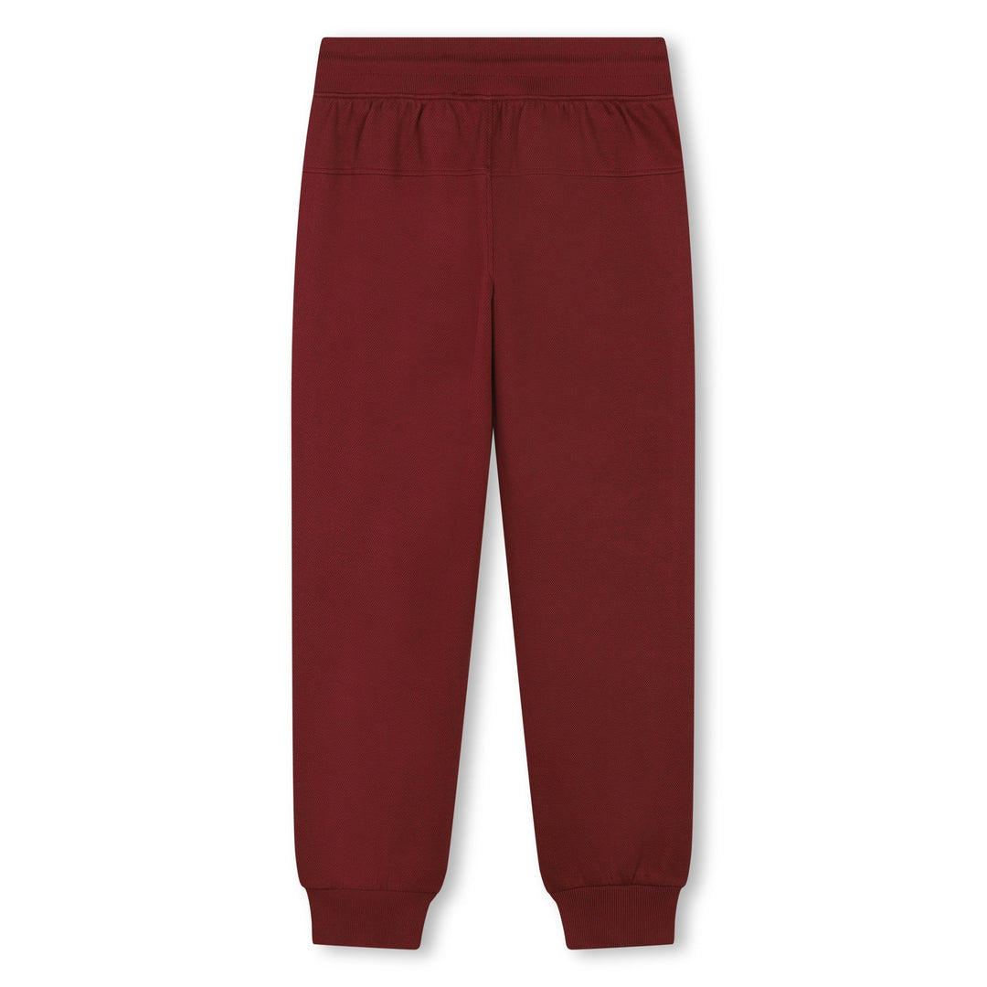 Sweatpants Gold Logo - Burgundy - Posh New York