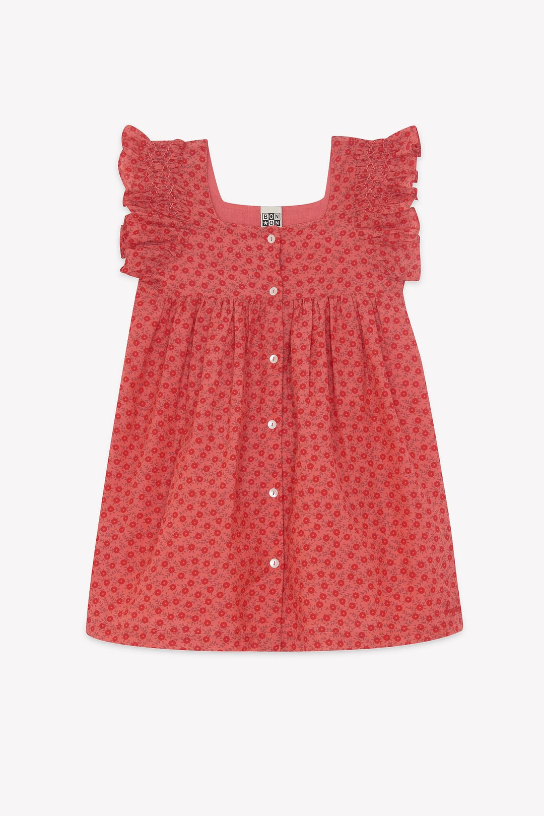 Sweet Red Petale Robe - FoulFleur Rouge - Posh New York