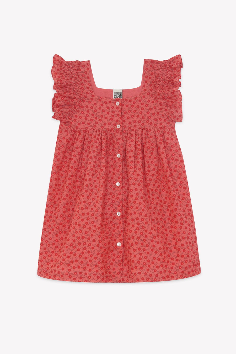 Sweet Red Petale Robe - FoulFleur Rouge - Posh New York