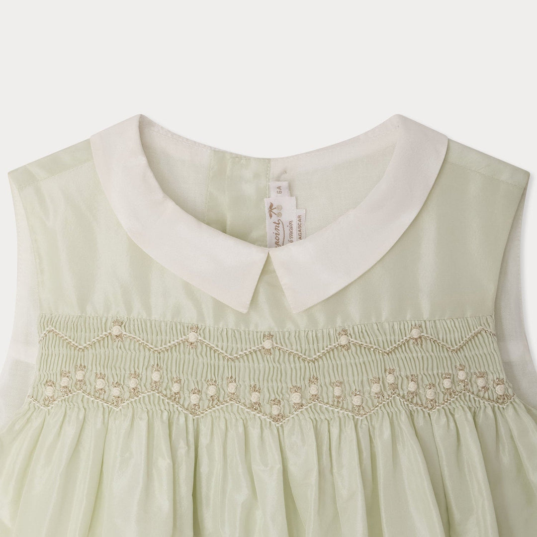 Tafetta Cream Dress - Vert 147B - Posh New York