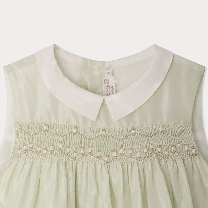 Tafetta Cream Dress - Vert 147B - Posh New York
