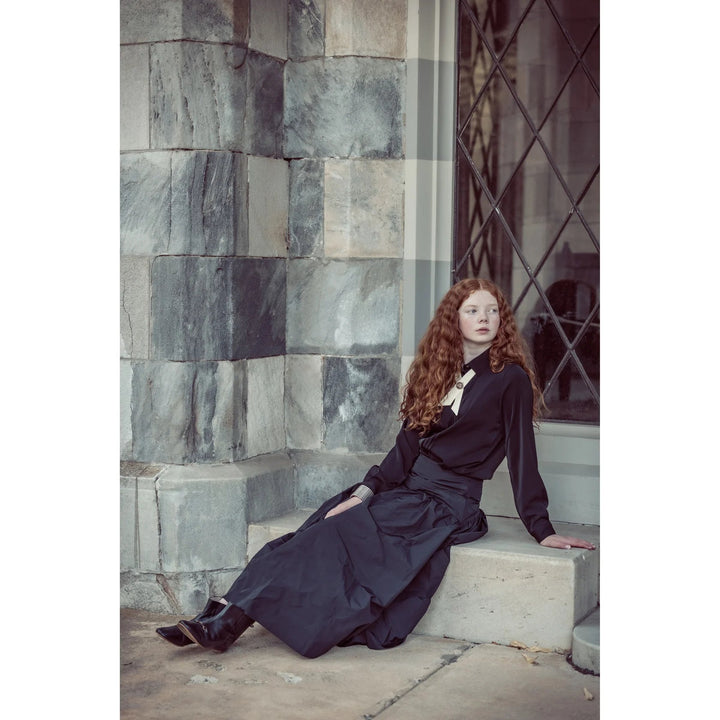 Tafetta Skirt - Black - Posh New York