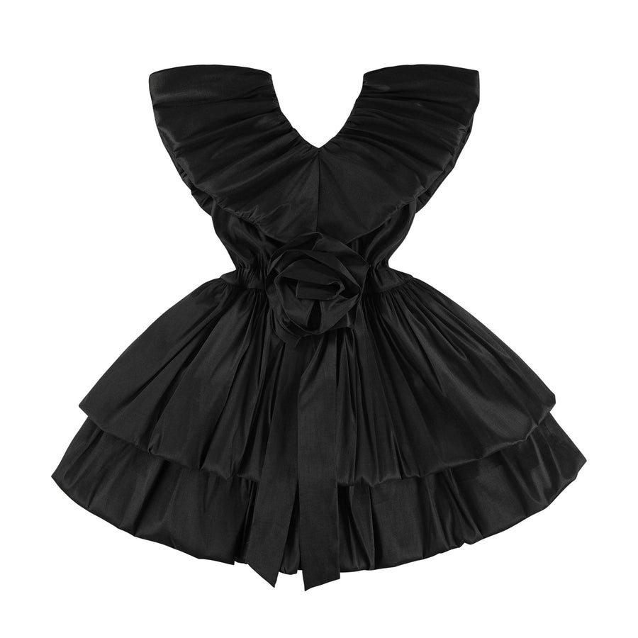 Tafta Dress - Black - Posh New York