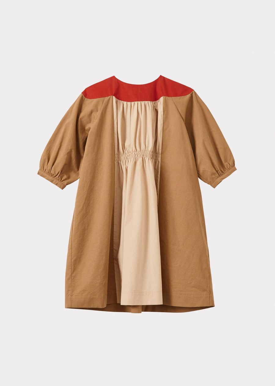 Taylen Dress Camel Multi - Camel Multi - Posh New York