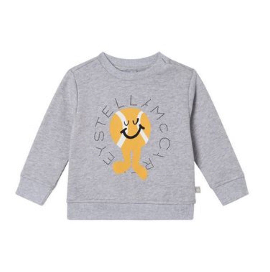 Tennis Logo Sweatshirt - 807 Grey - Posh New York