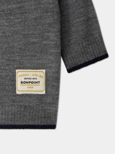 Teotim Cardigan - Ra Gris Moyen - Posh New York