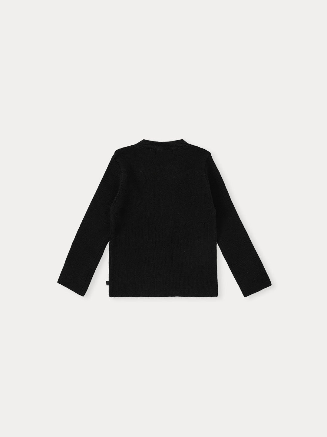 Tidy Ribbed Knit - Black - Posh New York