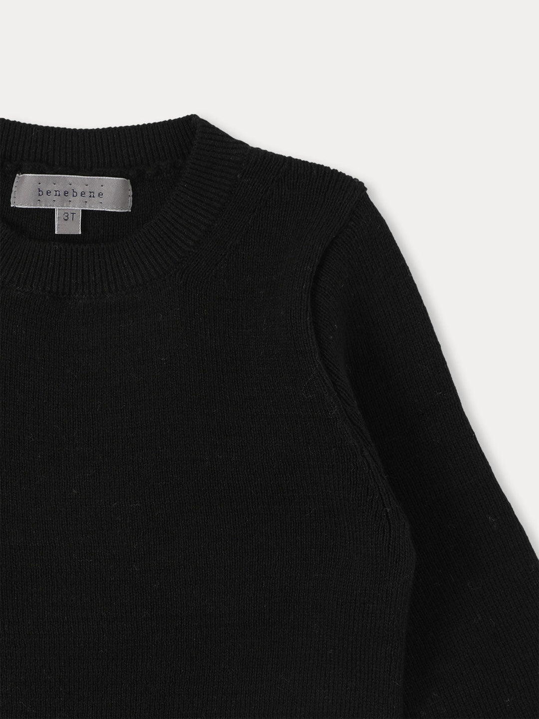 Tidy Ribbed Knit - Black - Posh New York