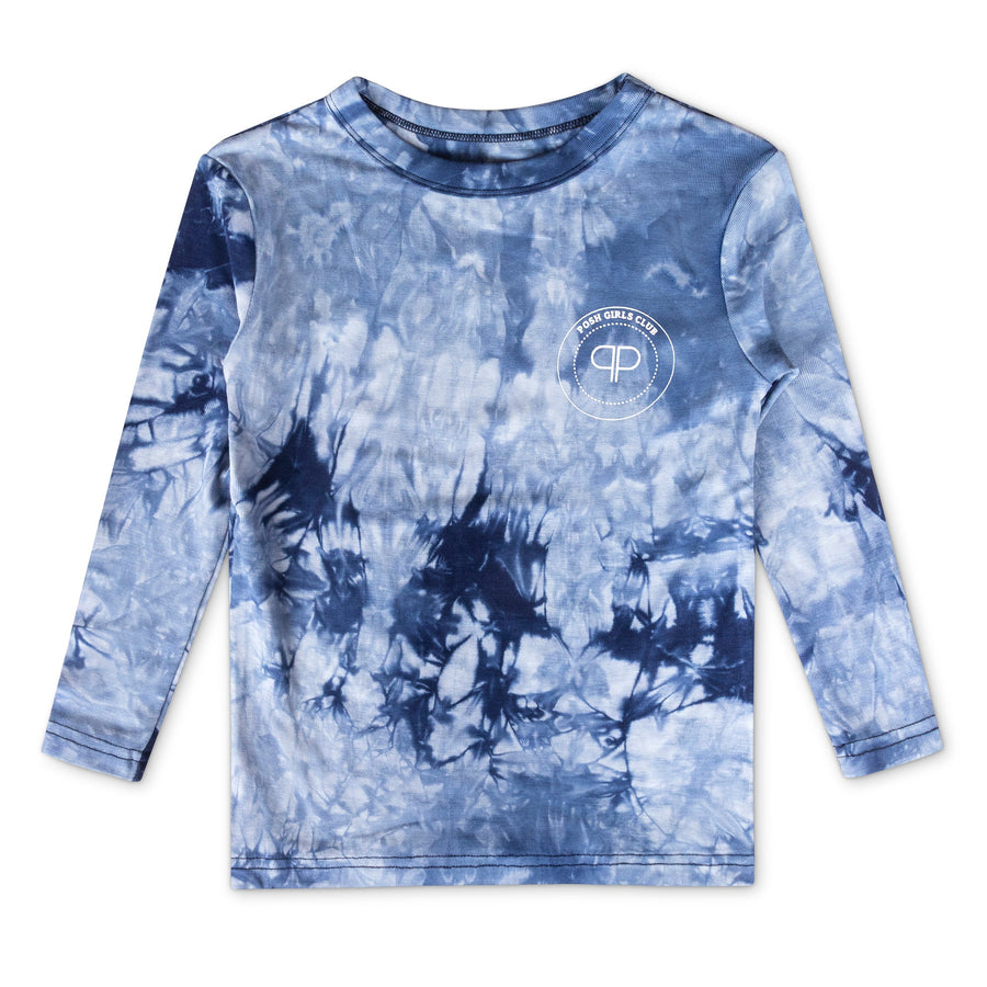 Tie Dye T-shirt - Navy Tie Dye - Posh New York