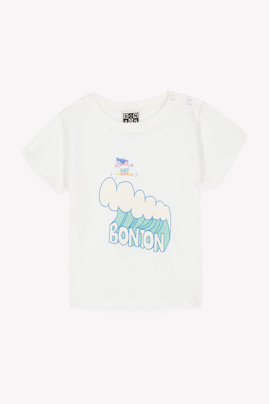 Tuba Wave Tee - Ecru - Posh New York