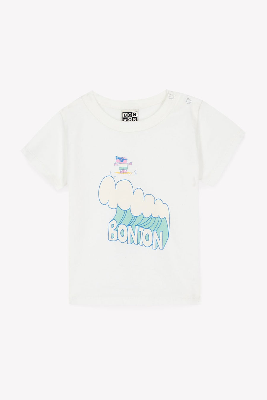 Tuba Wave Tee - Ecru - Posh New York