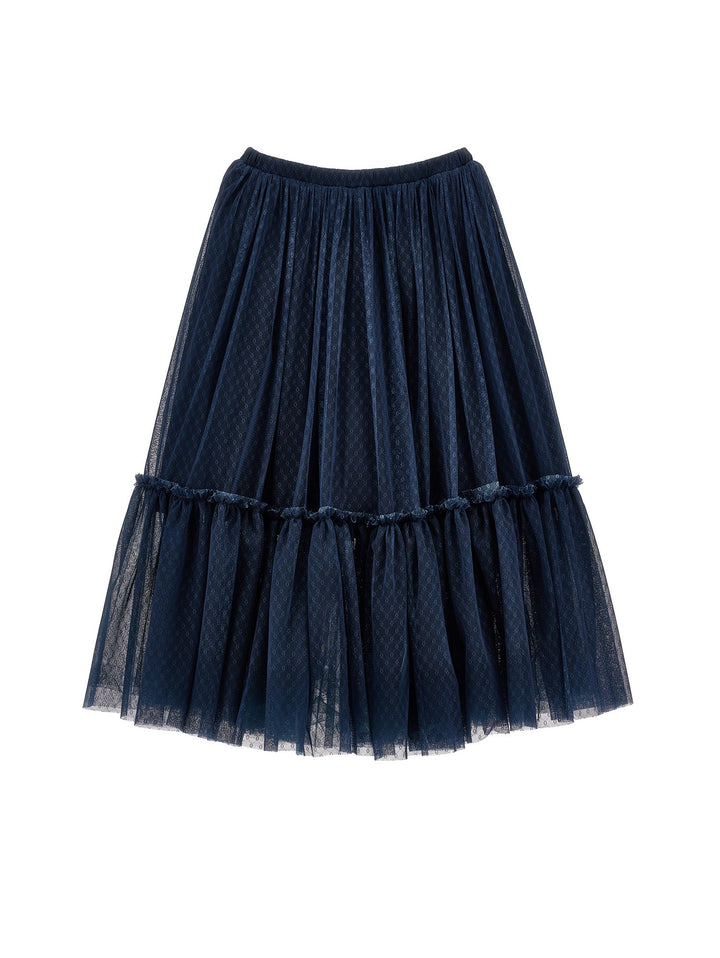 Tulle Skirt - Blue - Posh New York