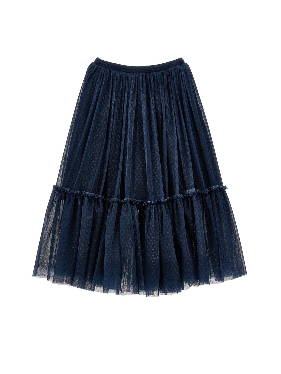 Tulle Skirt - Blue - Posh New York