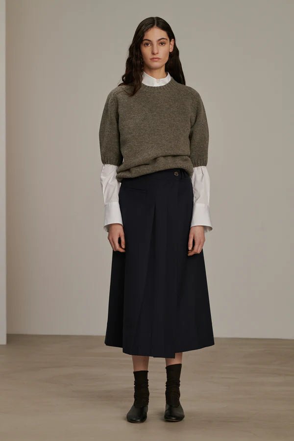 Varna Skirt - Navy - Posh New York