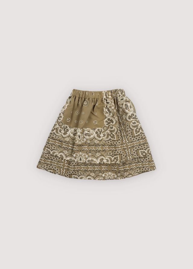 Waterlilly Bandana Skirt - Recycled Bandana - Posh New York