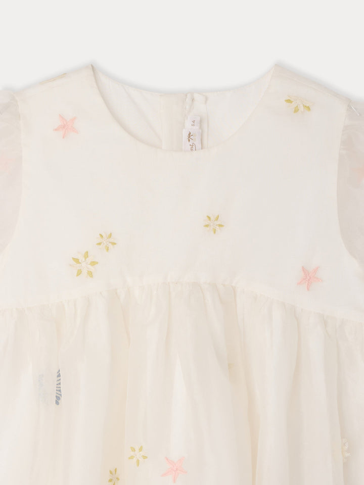 White Garden Dress - Upb Blanc Lait 102 - Posh New York