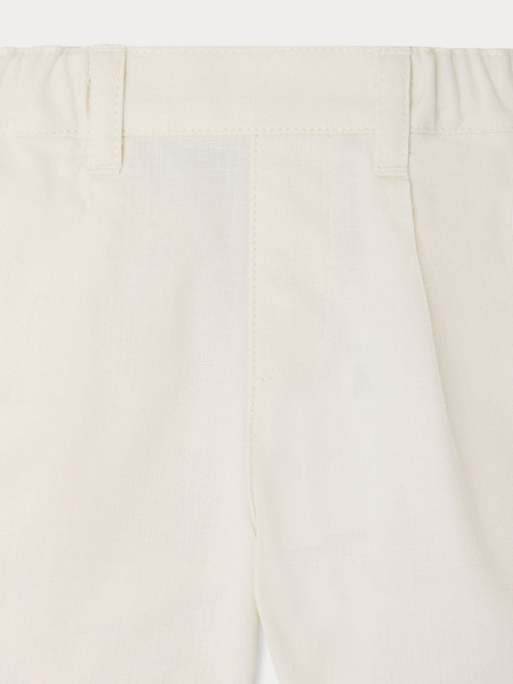 White Leanord Pants - Blanc Lait 002 - Posh New York